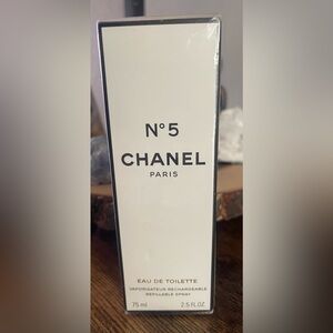Vintage Chanel No. 5 Pure Parfum 75ml Floral Scent Refillable Spray Vintage